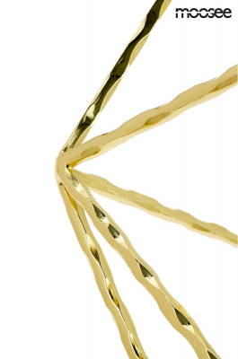 Lustra designer aurie metalica Pryderi, diverse dimensiuni, forma geometrica piramidala, MSE010100130 - King [3]