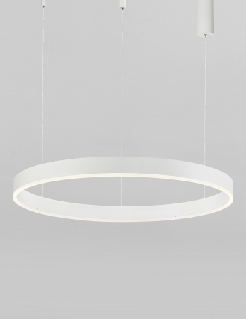 Lustra dimabila inel LED Cheri 100 cm alba/neagra/aurie, design minimalist, 9190855 - Novaluce [7]