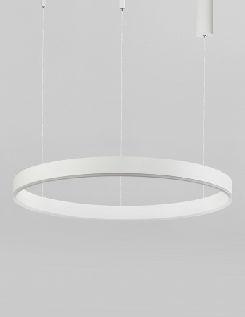 Lustra dimabila inel LED Cheri 100 cm alba/neagra/aurie, design minimalist, 9190855 - Novaluce [8]