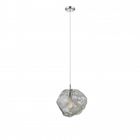 Lustre - Lustra dimabila tip pendul Katari sticla forma neregulata, inaltime reglabila, 213111 - Schuller