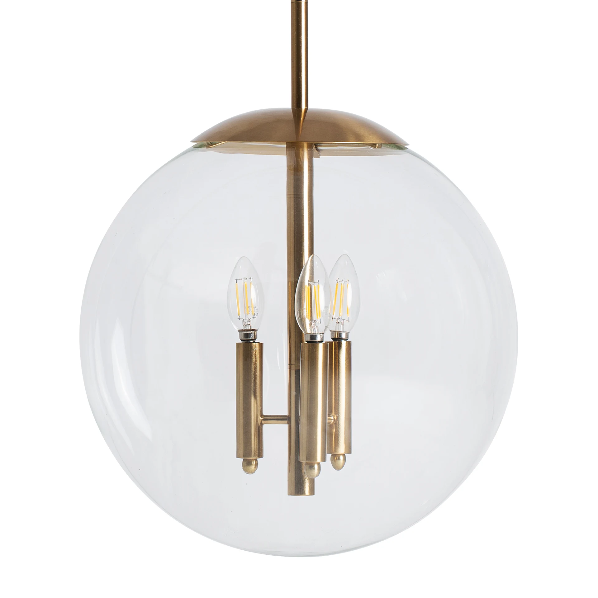 Produse - Lustra din Cristal si Otel, Auriu, 40x40x130 cm, Stil Art Deco - VicalHome 36519