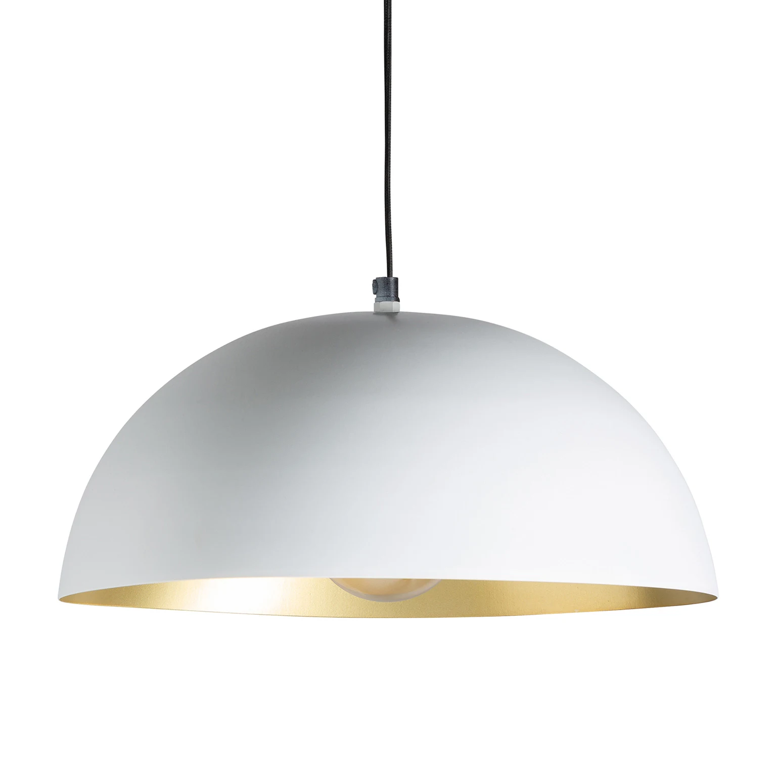 Lustra din Fier, Alb, 40x40x20 cm, Stil Art Deco - VicalHome 29436 [3]