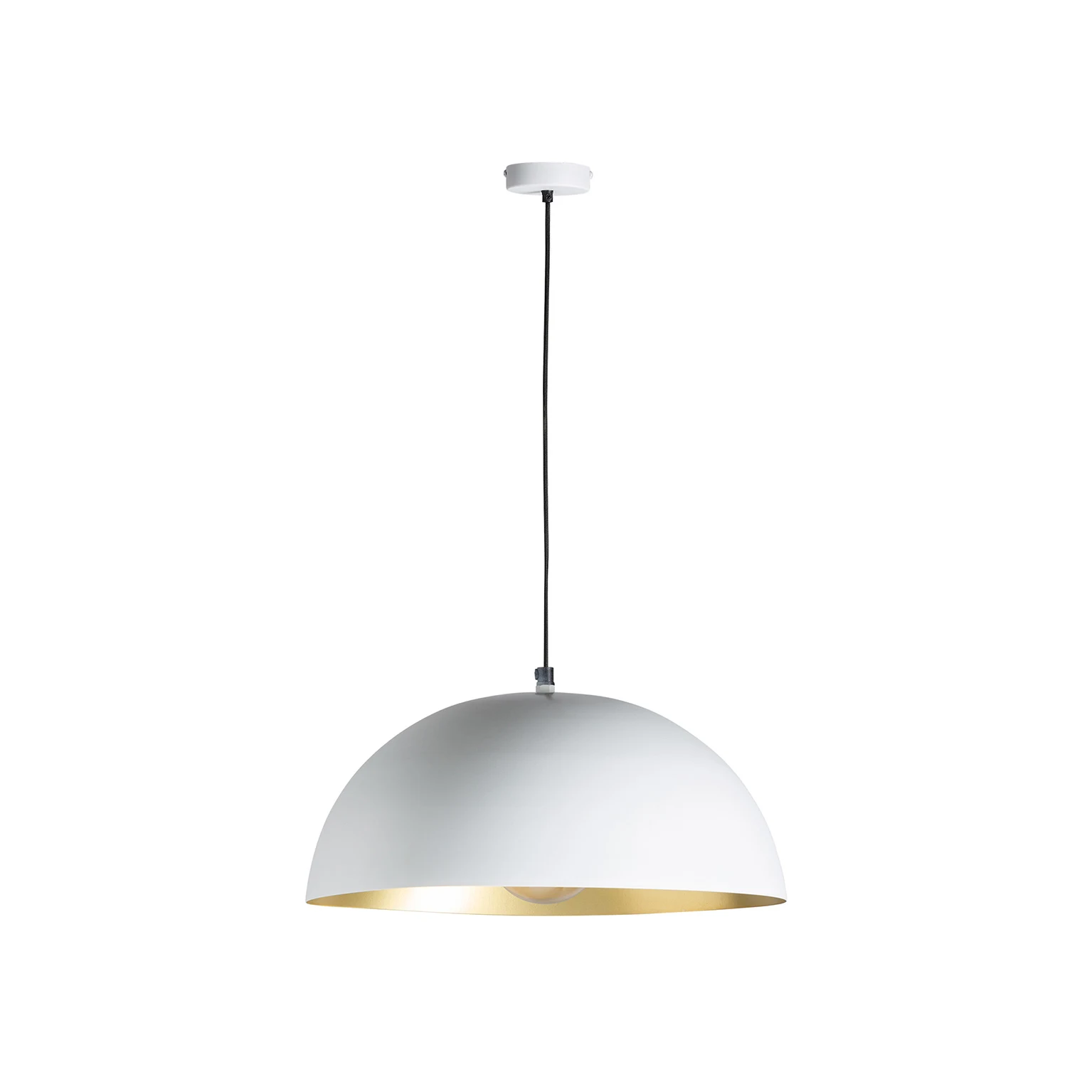 Lustra din Fier, Alb, 40x40x20 cm, Stil Art Deco - VicalHome 29436 [6]