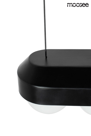 Lustră Drops 3 33x12x225 cm, Negru - Moosee [3]
