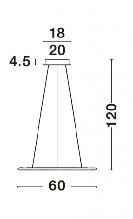 Lustra eleganta crom cu cristale Abiram Ø60 cm, trei piese tip inel LED ajustabile, 8107401 - Novaluce [4]