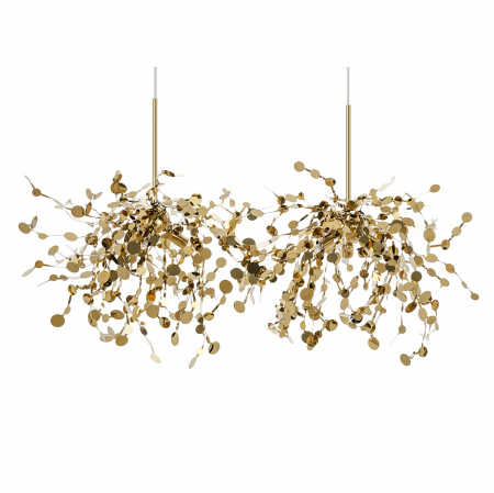 Lustra eleganta design lux Anastasie 2 piese, argintiu/auriu, JD8653-2.CHROM - King [10]