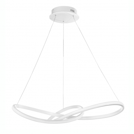 Lustra eleganta premium Loop aurie/alba Ø72 cm, forma bucla design modern, 1701101002 - Novaluce [5]