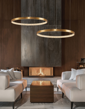 Lustra eleganta rotunda aurie cu cristale Draha Ø40/60/80/110 cm, LED dimabil, 9285401 - Novaluce [13]