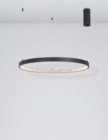 Lustra eleganta rotunda neagra cu cristale Draha Ø40/60/80/110 cm, LED dimabil, 9865110 - Novaluce [19]