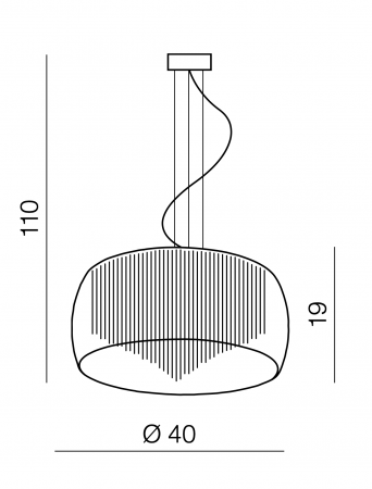 Lustra extravaganta Kass Ø 40/Ø 50, abajur sticla transparenta, detalii bare aluminiu spirala, 8 becuri, AZ 0999 - Azzardo [7]