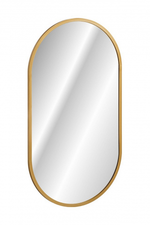 Produse - Oglinda baie LED 90x50 cm, auriu, APOLLO 900 Comad