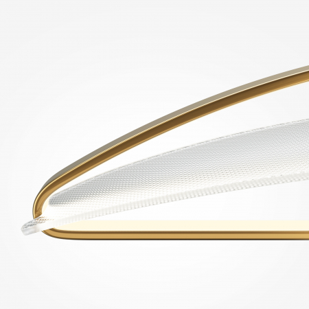 Lustra LED Breeze MOD281PL-L34BS3K, 33W, 2040lm, lumina calda, IP20, aurie+transparenta, Maytoni [1]