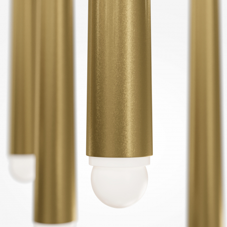Lustra LED Cascade MOD132PL-L30BSK, 31W, 2550lm, lumina calda+neutra, IP20, aurie, Maytoni [1]