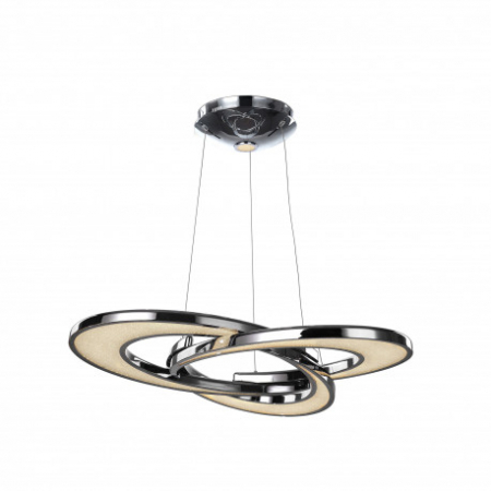 Lustre - Lustra LED dimabila lux crom Zafa, metal si cristal, inaltime reglabila, 447510 - Schuller