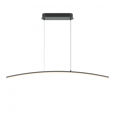 Produse - Lustra LED Light Reflection MOD243PL-L18BK, 15W, 800lm, lumina calda, IP20, neagra, Maytoni