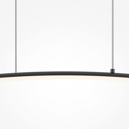Lustra LED Light Reflection MOD243PL-L18BK, 15W, 800lm, lumina calda, IP20, neagra, Maytoni [1]