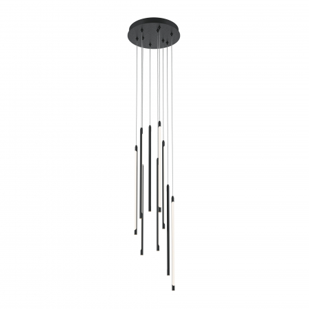 Lustra LED Light Stick MOD236PL-L54B3K, dimabila, 46W, 3350lm, lumina calda, IP20, neagra, Maytoni [1]