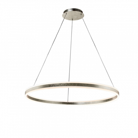 Lustra LED lux rotunda aurie/argintie Linet, Ø 100 cm, metal, inaltime reglabila, 831635 - Schuller [0]