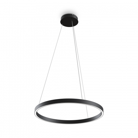 Lustre - Lustra LED Rim MOD058PL-L32B4K, 37W, 1300lm, lumina neutra, IP20, neagra, Maytoni