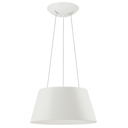 Lustra LED rotunda neagra/alba Ella Ø 45 cm, pendul metal, inaltime reglabila, 9077882 - Novaluce [0]