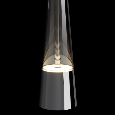 Lustra LED Sintesi P090PL-L12CH3K, 12W, 600lm, lumina calda, IP20, crom, Maytoni [2]