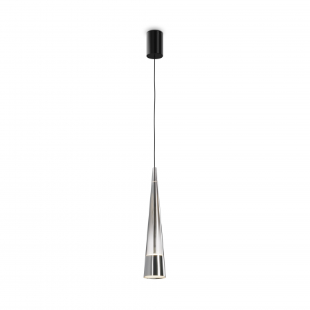 Lustra LED Sintesi P090PL-L12CH3K, 12W, 600lm, lumina calda, IP20, crom, Maytoni [1]