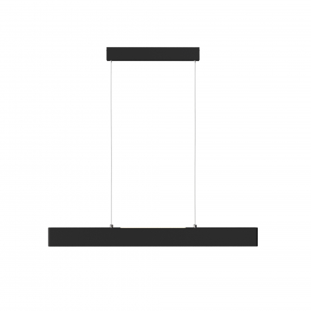 Lustre - Lustra LED Step P010PL-L23B4K, 23W, 800lm, lumina neutra, IP20, neagra, Maytoni