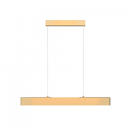 Lustre - Lustra LED Step P010PL-L23G3K, 23W, 1100lm, lumina calda, IP20, aurie, Maytoni