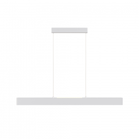 Lustre - Lustra LED Step P010PL-L30W, 30W, 2400lm, lumina calda, IP20, alba, Maytoni
