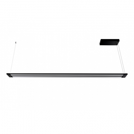 Lustre - Lustra liniara dimabila LED reglabil Sonal 132,4 cm, metal negru, design modern, AZ 3203 - Azzardo