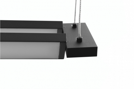Lustra liniara dimabila LED reglabil Sonal 132,4 cm, metal negru, design modern, AZ 3203 - Azzardo [1]