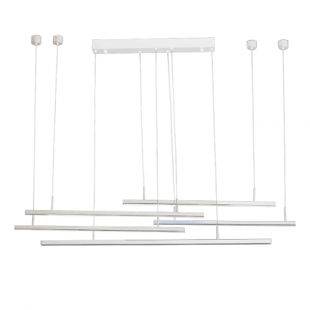 Lustra liniara LED dimabila alba/neagra Line 180 cm, inaltime reglabila, AZ 3185 - Azzardo [1]