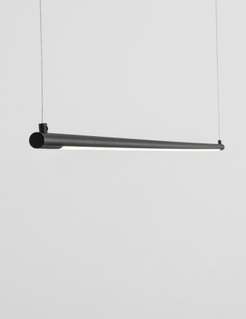 Lustra liniara neagra/aurie Gohar 120 cm LED stil minimalist, modul, 9088102 - Novaluce [12]