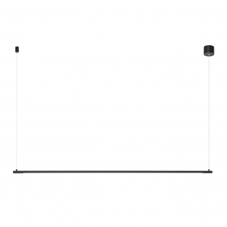Lustra liniara neagra/aurie Gohar 120 cm LED stil minimalist, modul, 9088102 - Novaluce [9]