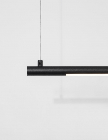 Lustra liniara neagra/aurie Gohar 120 cm LED stil minimalist, modul, 9088102 - Novaluce [10]
