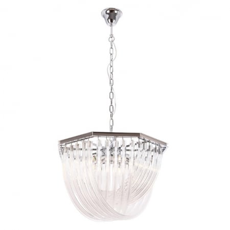 Promotii - Lustra lux Devas Ø 52 cm metal/sticla, inaltime reglabila, P0286 - Maxlight