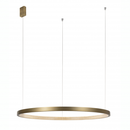 Lustra lux moderna pendul rotund auriu antic cu cristale acril Marika Ø45/65/85/108 cm, iluminare LED, 86016808 - Novaluce [13]
