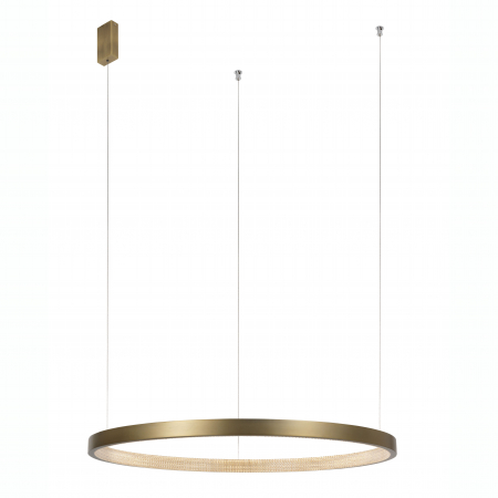 Lustra lux moderna pendul rotund auriu antic cu cristale acril Marika Ø45/65/85/108 cm, iluminare LED, 86016808 - Novaluce [9]