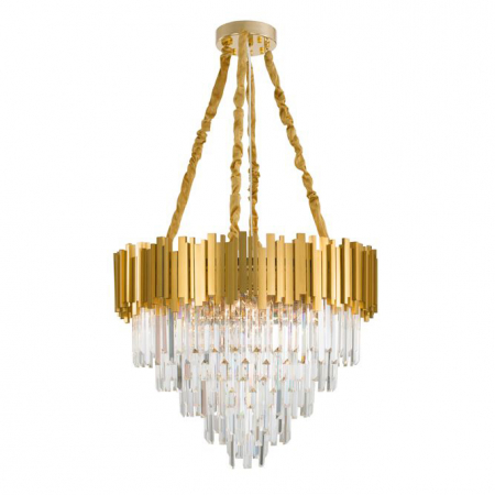 Lustra lux rotunda aurie cu cristale Morgan, din metal, Ø 40/55/73/85 cm, 9050120 - Novaluce [7]