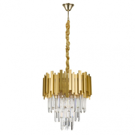 Lustra lux rotunda aurie cu cristale Morgan, din metal, Ø 40/55/73/85 cm, 9050120 - Novaluce [13]