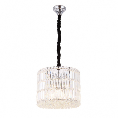 Lustra lux rotunda Clarissa Ø 40/60/80 cm metal/sticla, inaltime reglabila, P0268 - Maxlight [9]