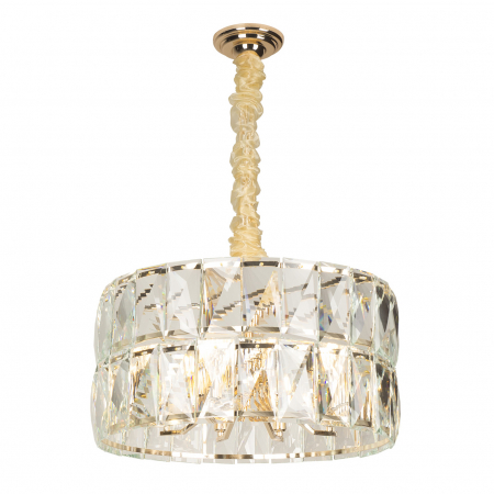 Lustra lux rotunda Everly Ø 40/60 cm metal/sticla, inaltime reglabila, P0350 - Maxlight [2]