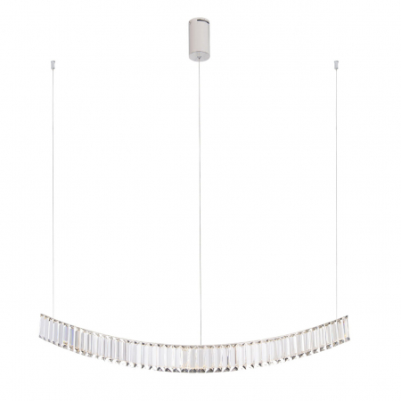 Promotii - Lustra lux semicirculara iluminare LED Zanna 100x17 cm metal/cristal K9, P0392 - Maxlight