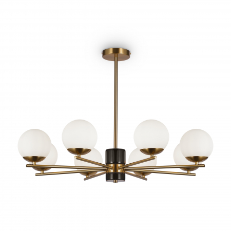 Produse - Lustra Mabell MOD187PL-08BS, 8xE27, aramie+alba, IP20, Maytoni