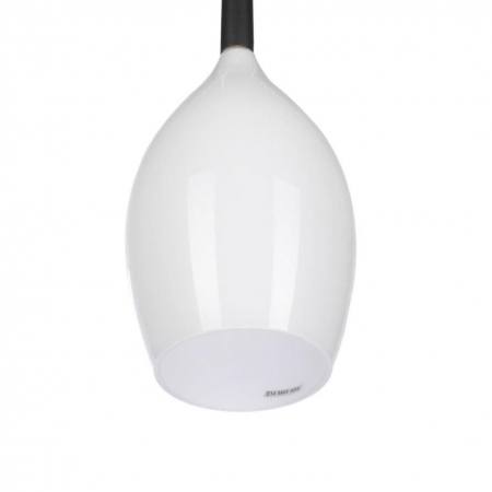 Lustra moderna cu 8 pendule suspendate Garnet, diverse culori, detaliu metalic negru, AZ 1223 - Azzardo [6]