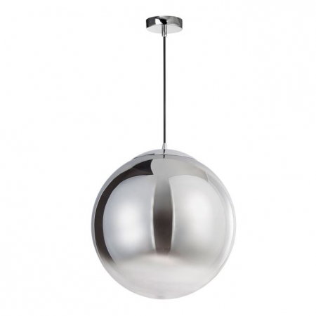Lustre - Lustra moderna glob sticla fumurie Laila, Ø 20/30/40 cm, inaltime reglabila, 9080400 - Novaluce