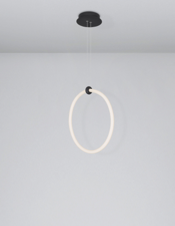 Lustra moderna inel LED Lavone Ø38 cm, stil minimalist, 9892164 - Novaluce [1]