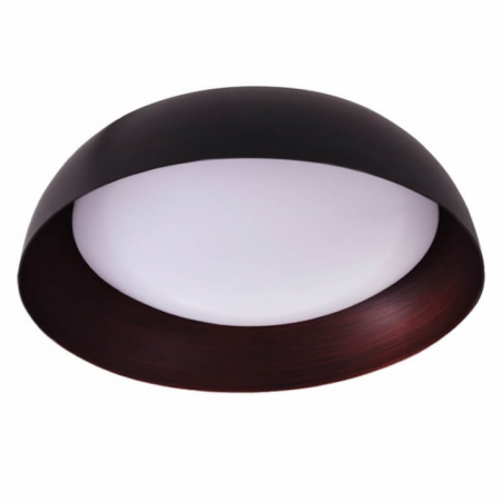 Lustra moderna LED Kenzie Ø 60 cm metal negru/cupru, design industrial, AZ 3148 - Azzardo [1]