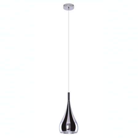 Lustra moderna pe cablu Caom Ø 16x34 cm, alba/neagra/crom/aurie, AZ 0288 - Azzardo [4]
