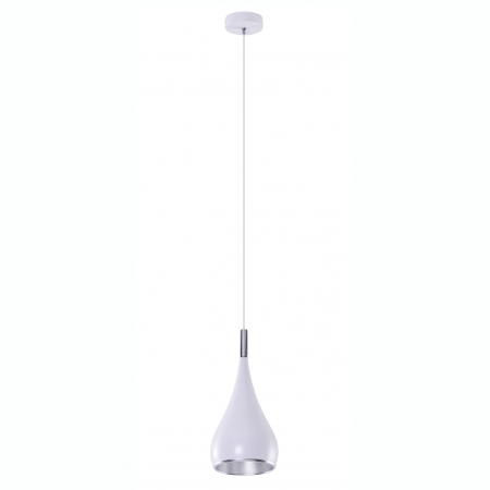 Lustre - Lustra moderna pe cablu Caom Ø 16x34 cm, alba/neagra/crom/aurie, AZ 0287 - Azzardo